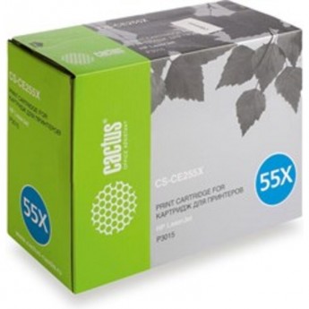 Лазерный картридж CACTUS CS-CE255X (HP 55X) для HP LaserJet M521 Pro 500 MFP, M521dn , M521dw, M525 , M525c MFP, M525dn MFP, M525f MFP, P3010, P3015, P3015d, P3015dn, P3015n, P3015x, черный, увеличенной емкости, 12 500 стр. Лазерный картридж CACTUS CS-CE255X (HP 55X) для HP LaserJet M521 Pro 500 MFP, M521dn , M521dw, M525 , M525c MFP, M525dn MFP, M525f MFP, P3010, P3015, P3015d, P3015dn, P3015n, P3015x, черный, увеличенной емкости, 12 500 стр.