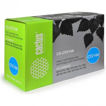Лазерный картридж CACTUS CS-CF214AR (HP 14A) для HP LaserJet M712 Pro 700, M712dn Pro 700, M712n Pro 700, M712xh Pro 700, M725, M725dn (CF066A), M725f (CF067A), M725z (CF068A), M725z+ MFP (CF069A), черный, 10 000 стр. Лазерный картридж CACTUS CS-CF214AR (HP 14A) для HP LaserJet M712 Pro 700, M712dn Pro 700, M712n Pro 700, M712xh Pro 700, M725, M725dn (CF066A), M725f (CF067A), M725z (CF068A), M725z+ MFP (CF069A), черный, 10 000 стр.
