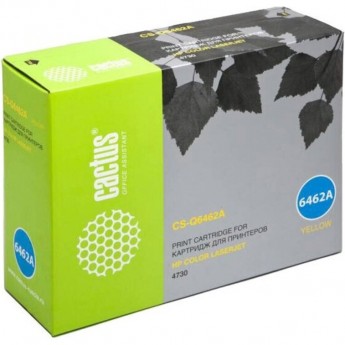 Лазерный картридж CACTUS CS-Q6462AR (HP 644A) для HP Color LaserJet 4730, 4730 MFP, 4730x MFP, 4730xm MFP, 4730xs MFP, CM4730, CM4730f, CM4730fm, CM4730fsk, CM4730 MFP, CM4753 MFP, желтый, 12 000 стр. Лазерный картридж CACTUS CS-Q6462AR (HP 644A) для HP Color LaserJet 4730, 4730 MFP, 4730x MFP, 4730xm MFP, 4730xs MFP, CM4730, CM4730f, CM4730fm, CM4730fsk, CM4730 MFP, CM4753 MFP, желтый, 12 000 стр.
