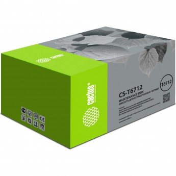 Бункер CACTUS CS-T6712 (T6712) для Epson WorkForce Pro WF-6090DW, 6090DTWC, 6090D2TWC, 6590DWF