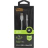 Кабель CACTUS CS-USB.A.USB.MIICRO-1 USB Type-C (m)-micro USB (m) 1м белый блистер cs-usb-a-usb-miicro