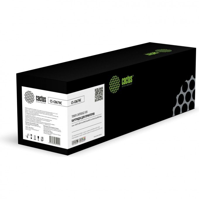 Картридж лазерный CACTUS (067HC) голубой для Canon i-SENSYS LBP631Cw, LBP633Cdw, MF651Cw, MF655Cdw, MF657Cdw 2'350 стр cs-c067hc Картридж лазерный CACTUS (067HC) голубой для Canon i-SENSYS LBP631Cw, LBP633Cdw, MF651Cw, MF655Cdw, MF657Cdw 2'350 стр cs-c067hc