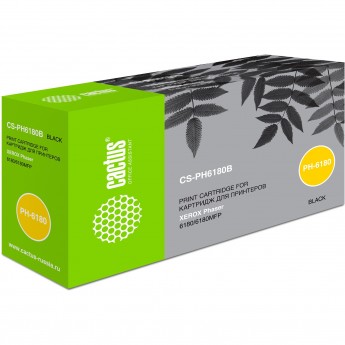 Комплект картриджей CACTUS CS-PH6180BK-PH6180C-PH6180M-PH6180Y для принтеров Xerox Phaser 6180, 6180dn, 6180mfp, 6180n, 6180vn Комплект картриджей CACTUS CS-PH6180BK-PH6180C-PH6180M-PH6180Y для принтеров Xerox Phaser 6180, 6180dn, 6180mfp, 6180n, 6180vn