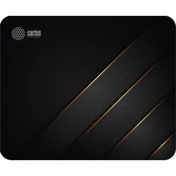 Коврик для мыши CACTUS GOLD GEOMETRY черный 300x250x2мм Коврик для мыши CACTUS GOLD GEOMETRY черный 300x250x2мм