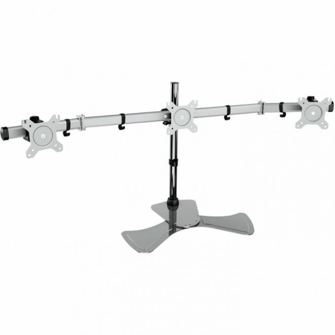 Кронштейн для мониторов CACTUS серебристый 15"-24" макс.8кг настольный наклон CS-VM-MP330S-AL Кронштейн для мониторов CACTUS серебристый 15"-24" макс.8кг настольный наклон CS-VM-MP330S-AL