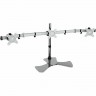 Кронштейн для мониторов CACTUS серебристый 15"-24" макс.8кг настольный наклон CS-VM-MP330S-AL