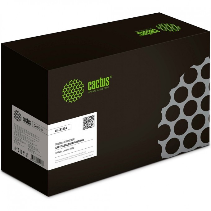 Лазерный картридж CACTUS CS-CF323A (HP 653A) для HP CLJ M680, пурпурный, 16 500 стр. CS-CF323A-1 Лазерный картридж CACTUS CS-CF323A (HP 653A) для HP CLJ M680, пурпурный, 16 500 стр. CS-CF323A-1