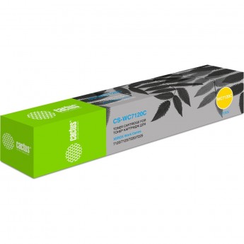 Лазерный картридж CACTUS CS-WC7120CR (006R01464) для Xerox WC 7120, 7125, 7220, 7225, голубой, 15000 стр.