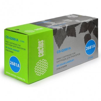 Лазерный Картридж CACTUS CS-Q2681AV (HP 311A) для HP Color LaserJet 3700, 3700d, 3700dn, 3700dtn, 3700n, голубой, 6 000 стр. Лазерный Картридж CACTUS CS-Q2681AV (HP 311A) для HP Color LaserJet 3700, 3700d, 3700dn, 3700dtn, 3700n, голубой, 6 000 стр.