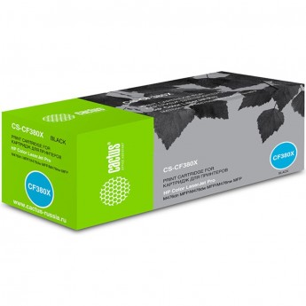 Лазерный картридж CACTUS CS-CF380X (HP 312X) для HP Color LaserJet M476 (Pro MFP series), M476dn, M476dw, M476nw, черный, увеличенной емкости, 4 400 стр. Лазерный картридж CACTUS CS-CF380X (HP 312X) для HP Color LaserJet M476 (Pro MFP series), M476dn, M476dw, M476nw, черный, увеличенной емкости, 4 400 стр.