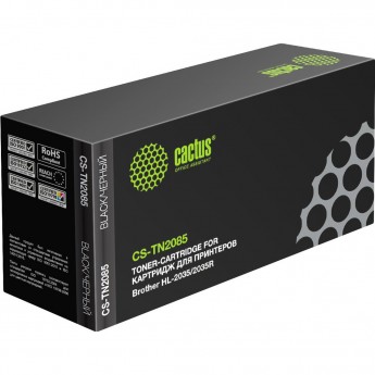 Лазерный картридж CACTUS CS-TN2085 (TN-2085) для принтеров Brother HL 2035, HL 2035r, HL 2037, черный, 1 500 стр. Лазерный картридж CACTUS CS-TN2085 (TN-2085) для принтеров Brother HL 2035, HL 2035r, HL 2037, черный, 1 500 стр.