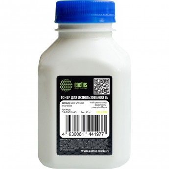 Тонер CACTUS CS-TSG3Y-45 для картриджа Samsung CLP-Y300A и его аналога Cactus CS-CLP-Y300A, желтый, флакон 45 гр. Тонер CACTUS CS-TSG3Y-45 для картриджа Samsung CLP-Y300A и его аналога Cactus CS-CLP-Y300A, желтый, флакон 45 гр.